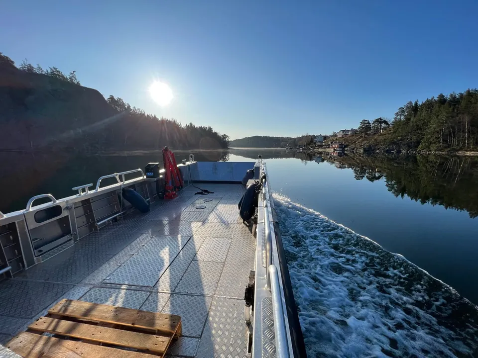 Saltsjöbadens Marinservice i arbete